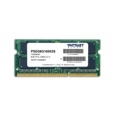 SODIMM DDR-3 8192Mb Patriot PSD38G16002S