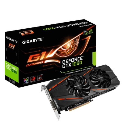 Видеокарта Gigabyte GeForce GTX1060 (GV-N1060G1 GAMING-3GD) 3Gb GDDR5