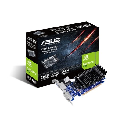 Видеокарта Asus GeForce GT210 SILENT Low Profile (210-SL-TC1GD3-L) 512Mb GDDR3