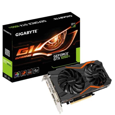 Видеокарта Gigabyte GeForce GTX1050Ti (GV-N105TG1 GAMING-4GD) 4Gb GDDR5
