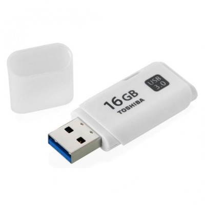 USB Flash Drive 16Gb Toshiba White U301 [THN-U301W0160E4] USB 3.0
