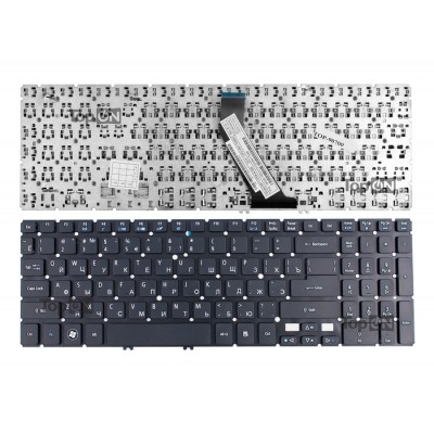 Клавиатура для Acer Aspire V5-531, V5-551, V5-571 черная без рамки