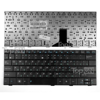 Клавиатура для Asus Eee PC 1001H, 1005H, 1008H чёрный