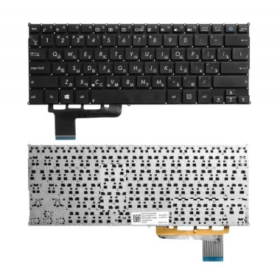 Клавиатура для Asus X201, X202, S200 черная без рамки
