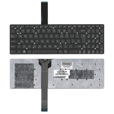 Клавиатура для Asus K55, K75, A55 без рамки (вертикальный Enter).