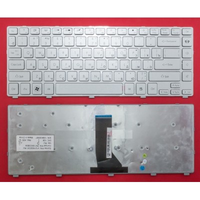 Клавиатура для Acer Aspire 3830, 4830 серебристая
