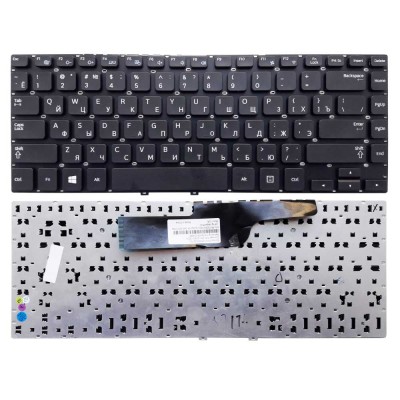 Клавиатура для Samsung NP355V4C черная без рамки