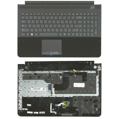 Клавиатура для Samsung RC510, RC520 с черным топкейсом
