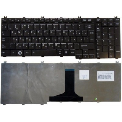 Клавиатура для Toshiba Satellite A500 A505 L350 L355 L500 L505 L550 F501 P200 P300 P500 P50