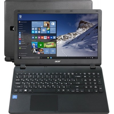 Ноутбук Acer 15.6" EX2519-P0BD - intel N3710/ 4Gb/ 500Gb/ Wi-Fi/ BT/ Win 10