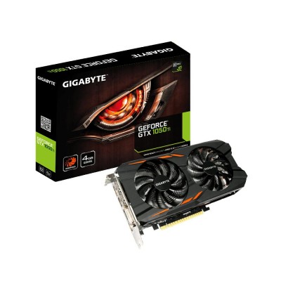 Видеокарта Gigabyte GeForce GTX1050Ti (GV-N105TWF2-4GD) 4Gb GDDR5