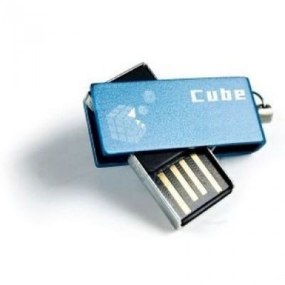USB Flash Drive32 Gb GOODRAM CUBE USB 2.0 <BLUE>
