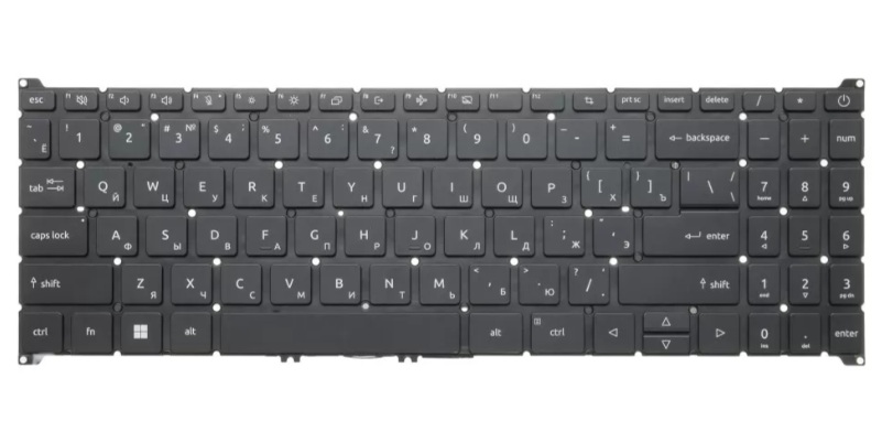 Клавиатура для Acer Aspire 3 A315-44P с подсветкой