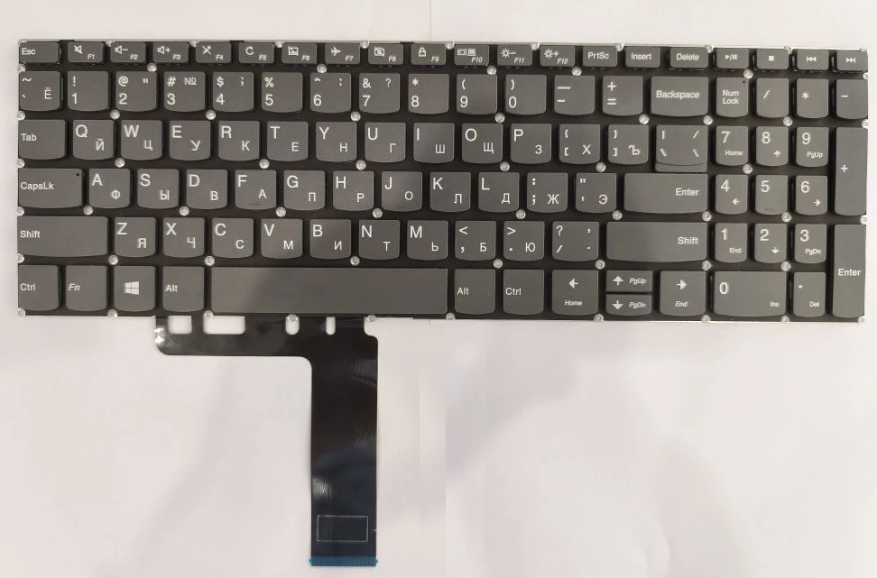 Клавиатура для Lenovo IdeaPad 3-15ARE05 без подсветки