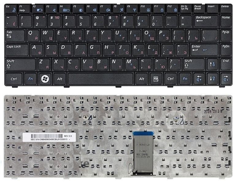 Клавиатура для Samsung R418, R420, RV408