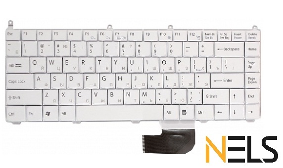 Клавиатура для Sony Vaio VGN-AR, VGN-FE белая