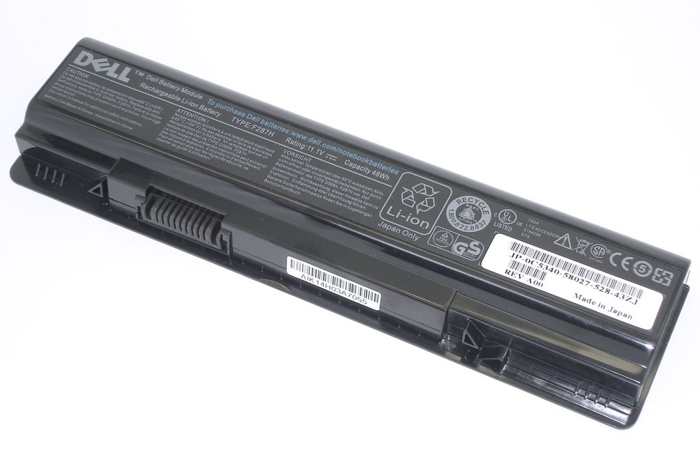 Аккумулятор для Dell Inspiron 1410, Vostro A840, A860 11.1V 5200mAh ORIGINAL