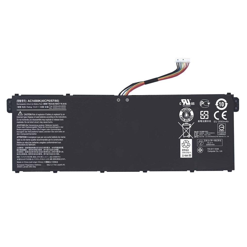 Аккумулятор для Acer Aspire E3-111 15.2V ORIGINAL