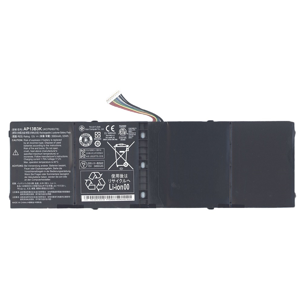 Аккумулятор для Acer Aspire V5-552, V7-482 15V 3560mAh ORIGINAL
