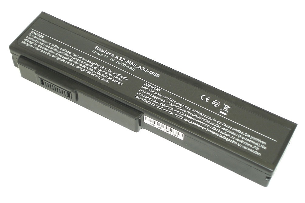 Аккумулятор для Asus M50, M51, M60, X55 11.1V 5200mAh OEM