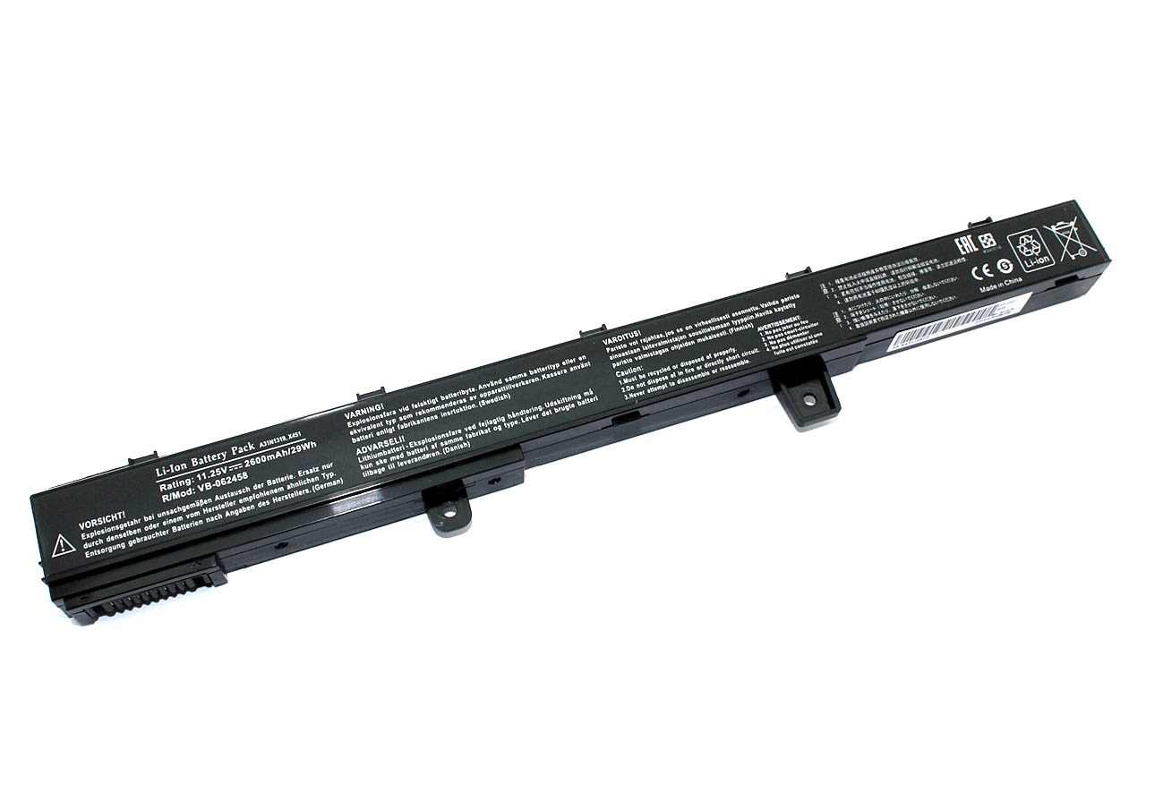 Аккумулятор для Asus X441CA, X551CA, F551C 11,25V 2600mAh