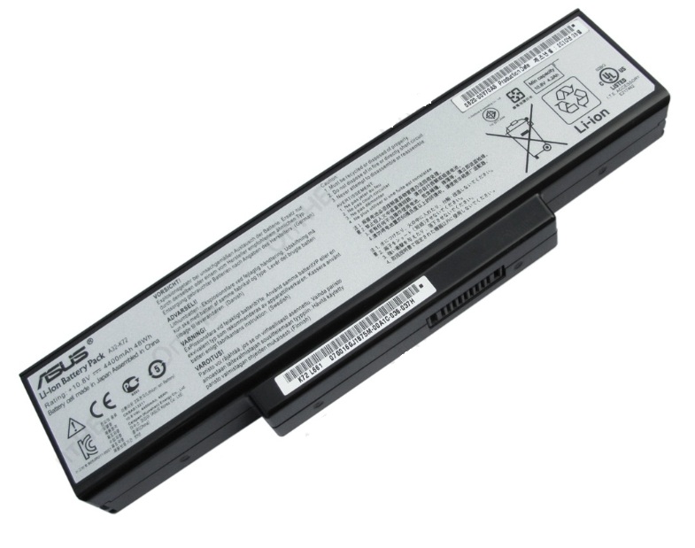 Аккумулятор для Asus K72 K73 N71 N73 A72 4400mAh 10.8V ORIGINAL